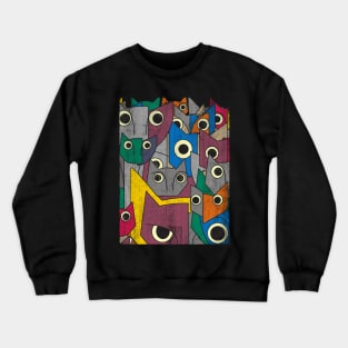 Catastrophe Grungy Mix Crewneck Sweatshirt